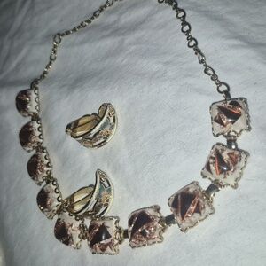 Victorian style fashion jewelry set